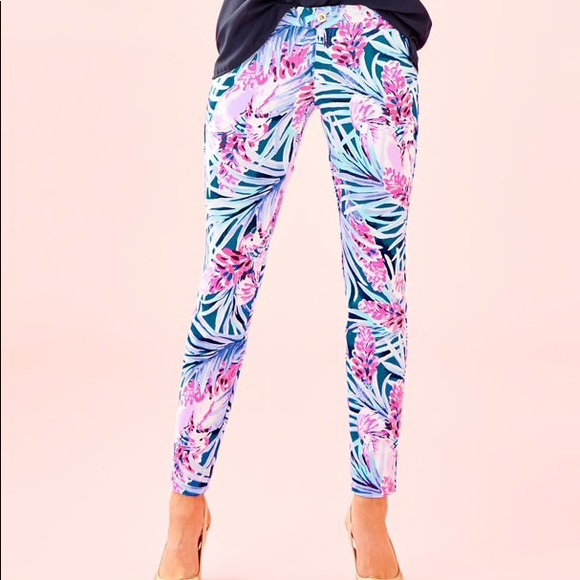 Lilly Pulitzer Pants - Lilly Pulitzer Kelly Knit Skinny Ankle Pant